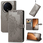 For Honor Magic8 Pro 5G Case Wallet Mandala Flower Leather Phone Cover Stand View
