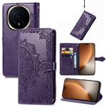 For Honor Magic8 Pro 5G Case Wallet Mandala Flower Leather Phone Cover Stand View