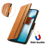 CASENEO For Honor Magic8 Pro 5G Phone Cases PU Leather Cover Stand with RFID Blocking Wallet