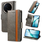 CASENEO For Honor Magic8 Pro 5G Phone Cases PU Leather Cover Stand with RFID Blocking Wallet