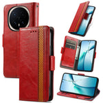 CASENEO For Honor Magic8 Pro 5G Phone Cases PU Leather Cover Stand with RFID Blocking Wallet