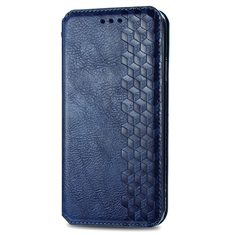 For Honor Magic8 Pro 5G Case Rhombus Imprint PU Leather Wallet Phone Cover