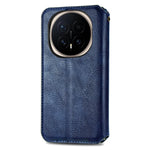 For Honor Magic8 Pro 5G Case Rhombus Imprint PU Leather Wallet Phone Cover