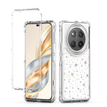 Clear Phone Case for Honor X9c 5G / Magic7 Lite 5G / X60 Pro 5G Precise Cutouts Acrylic TPU Cover with Laser-printed Film
