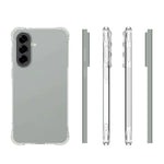 For Samsung Galaxy A57 5G TPU Phone Case Non Slip Transparent Mobile Phone Cover
