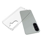 Til Samsung Galaxy A57 5G cover Vandmærkebestandigt TPU Gennemsigtigt telefonbagcover