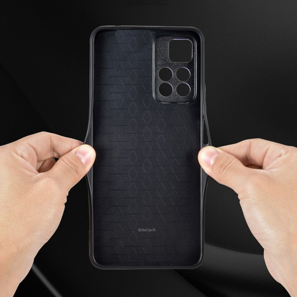 AZNS För Xiaomi Redmi Note 11 Pro+ 5G / Redmi Note 11 Pro 5G (MediaTek) Tryckt Mönster PU-läderbelagt TPU Stoppsäkert mobilskal
