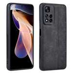 AZNS För Xiaomi Redmi Note 11 Pro+ 5G / Redmi Note 11 Pro 5G (MediaTek) Tryckt Mönster PU-läderbelagt TPU Stoppsäkert mobilskal