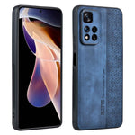 AZNS För Xiaomi Redmi Note 11 Pro+ 5G / Redmi Note 11 Pro 5G (MediaTek) Tryckt Mönster PU-läderbelagt TPU Stoppsäkert mobilskal