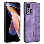 AZNS För Xiaomi Redmi Note 11 Pro+ 5G / Redmi Note 11 Pro 5G (MediaTek) Tryckt Mönster PU-läderbelagt TPU Stoppsäkert mobilskal