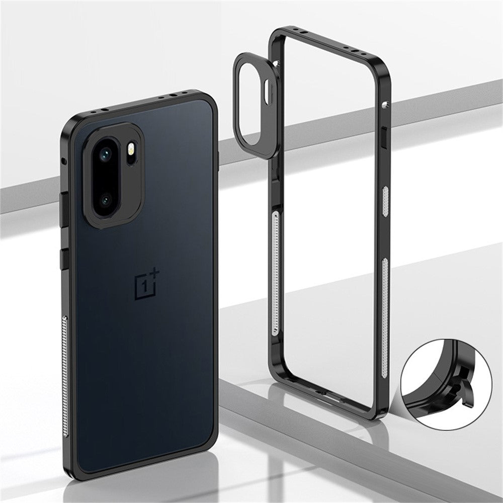 OnePlus 15R 5G / Ace 6T 5G / Ace 6 5G Stötfångarskal Metallram Värmeavledande Skydd med Linsskydd