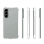 WANLONFENG For Samsung Galaxy A57 5G Clear TPU Case TM Series 2.0mm Phone Back Cover