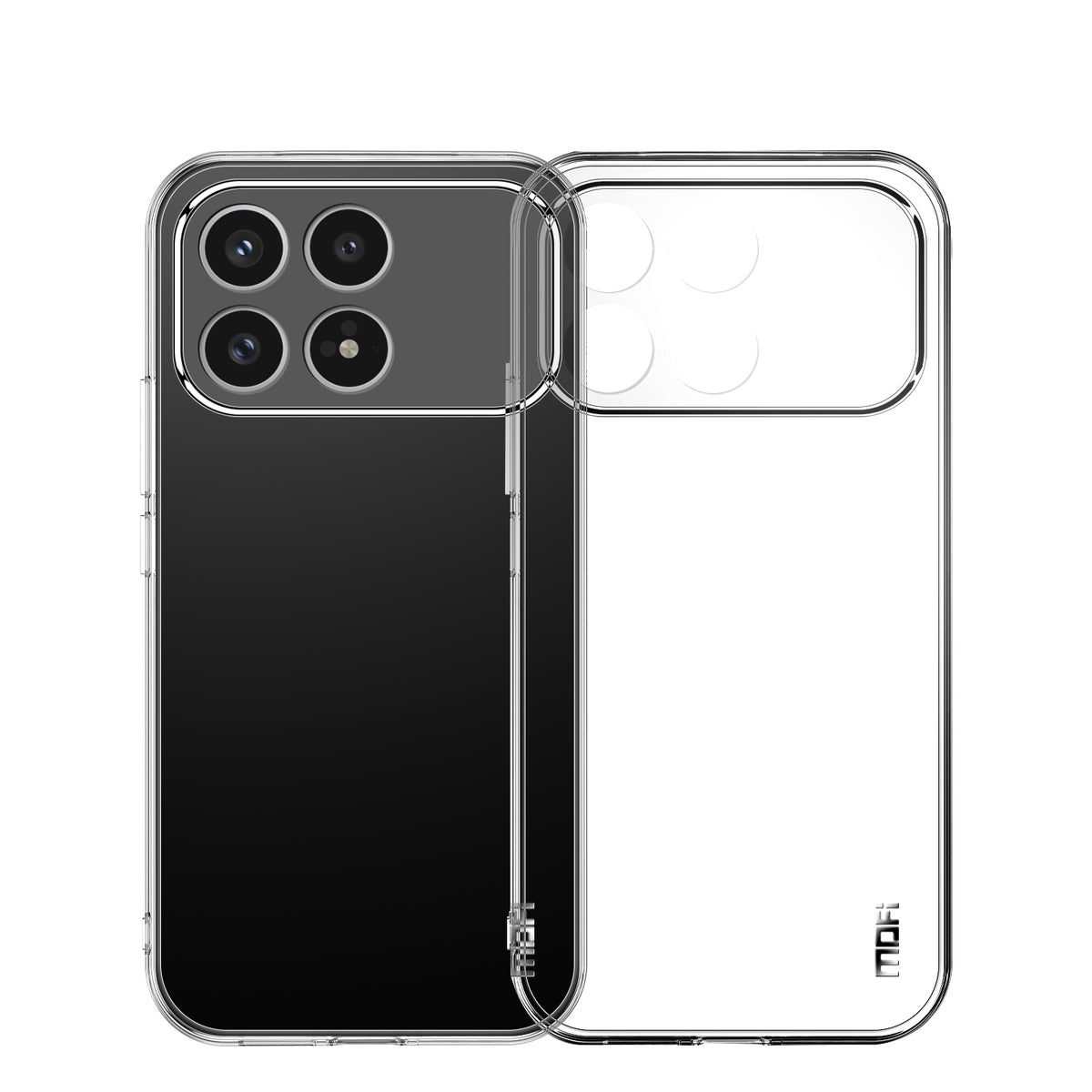 MOFI For Xiaomi Poco F8 Pro 5G / Redmi K90 5G Clear Phone Case  Ultra-Thin TPU Phone Back Cover