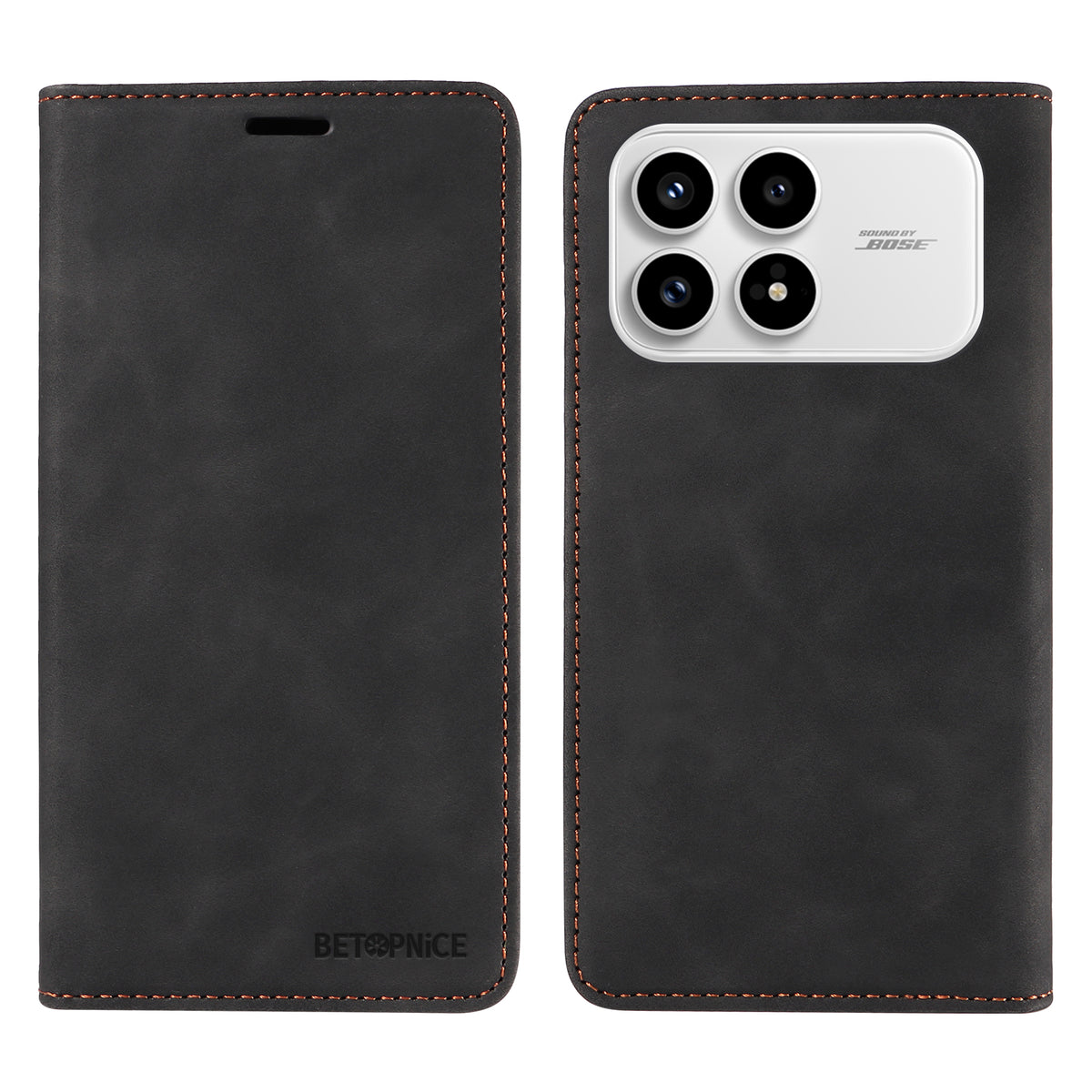 BETOPNICE For Xiaomi Redmi K90 5G / Poco F8 Pro 5G Case  Magnetic Closure RFID Blocking Wallet Stand Leather Phone Cover