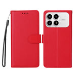 For Xiaomi Redmi K90 5G / Poco F8 Pro 5G Case RFID Blocking 3 Card Slots PU Leather Phone Cover with Wrist Strap