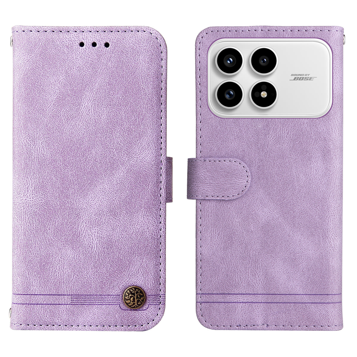 For Xiaomi Redmi K90 5G / Poco F8 Pro 5G Leather Wallet Cases Skin Touch Phone Cover Stand with Strap