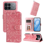For Xiaomi Redmi K90 Pro Max 5G / Poco F8 Ultra Case Sunflower Imprint Leather Wallet Phone Cover