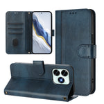 For Honor X5c 4G / Honor X5c Plus 4G Cases Wallet Stand Retro Texture Leather Phone Cover with Lanyard