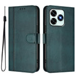 For Honor X5c 4G / Honor X5c Plus 4G Cases Wallet Stand Retro Texture Leather Phone Cover with Lanyard