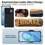 IMAK För Xiaomi Poco F8 Ultra / Redmi K90 Pro Max 5G Skal TPU mobilskydd Airbag Stötsäkert Skydd