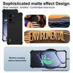IMAK til OnePlus Ace 6T 5G / Ace 6 5G / 15R 5G TPU-mobilcover med Airbag, stødsikker og beskyttende