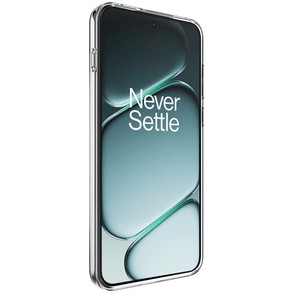 IMAK UX-10-serien til OnePlus 15R 5G / Ace 6T 5G / Ace 6 5G, gennemsigtigt mobilcover i blød TPU med bagside