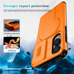 For Samsung Galaxy S25 Edge Magnetic Case Kickstand Camera Slider PC + TPU Phone Cover