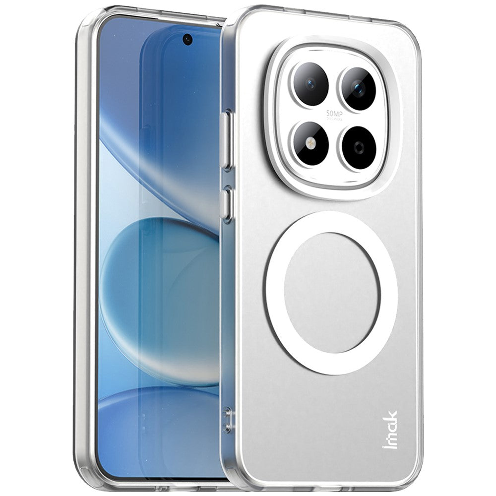 IMAK For Xiaomi Redmi Note 15 Pro 5G Magnetic Case PC + TPU Protective Phone Back Cover