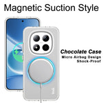 IMAK For Xiaomi Redmi Note 15 Pro 5G Magnetic Case PC + TPU Protective Phone Back Cover