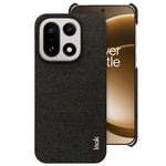 IMAK Ruiyi Series for OnePlus 15 5G Case Fabric Texture Leather + PC Phone Back Cover