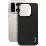 IMAK Ruiyi Series for OnePlus 15 5G Case Fabric Texture Leather + PC Phone Back Cover