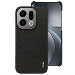 IMAK Ruiyi Series for Oppo Find X9 5G Case Fabric Texture Leather + PC Phone Back Cover