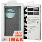 IMAK Ruiyi Series for Oppo Find X9 5G Case Fabric Texture Leather + PC Phone Back Cover
