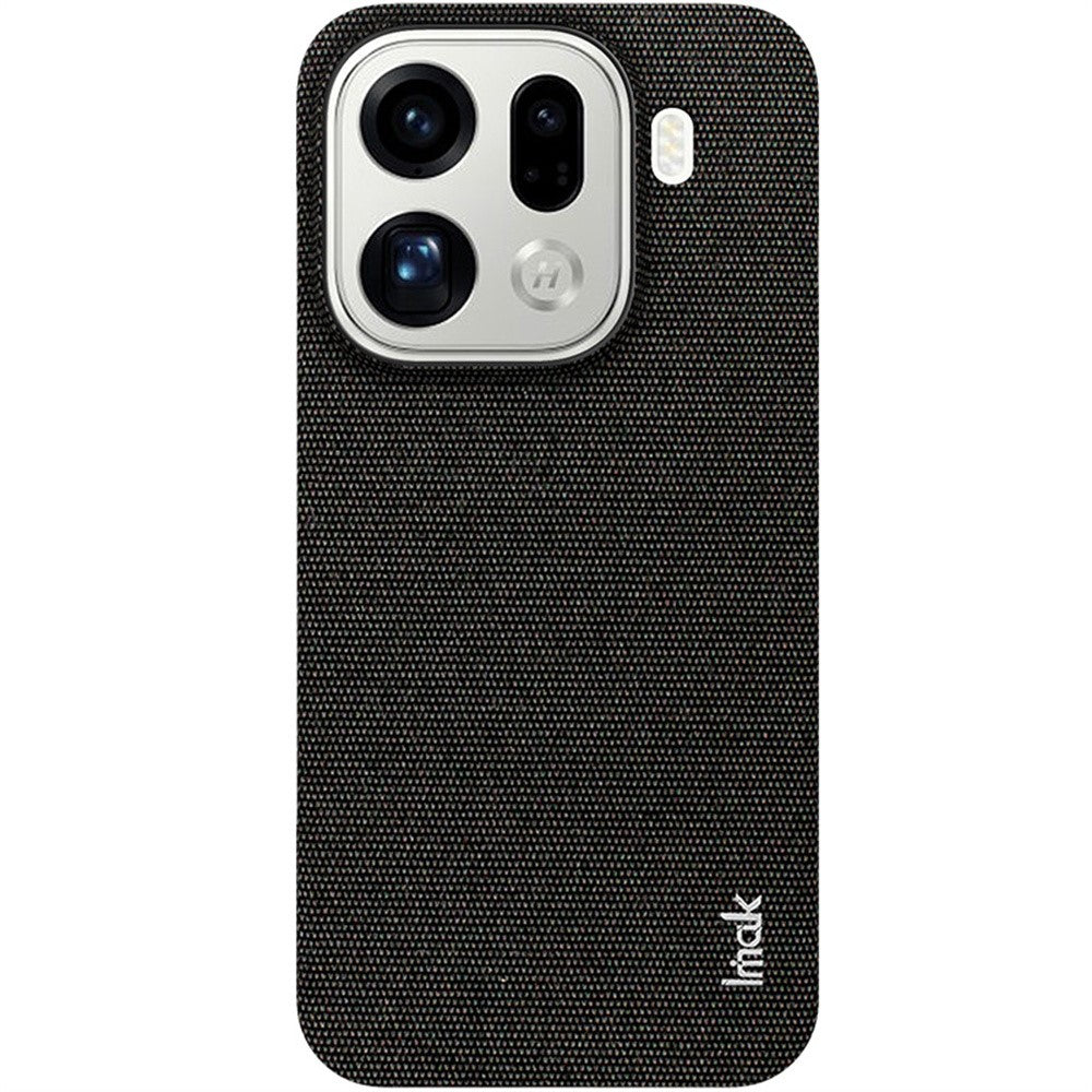 IMAK Ruiyi Series for Oppo Find X9 Pro 5G Case Fabric Texture Leather + PC Phone Back Cover