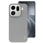IMAK Ruiyi Series for Oppo Find X9 Pro 5G Case Fabric Texture Leather + PC Phone Back Cover