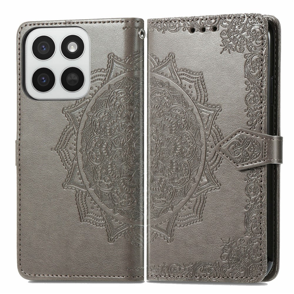 Phone Case for Honor 400 Smart 5G / 400 Smart 4G / X7d 4G / X7d 5G Wallet Mandala Flower Leather Phone Cover Stand View