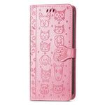 Phone Case for Honor 400 Smart 5G  /  400 Smart 4G  /  X7d 4G  /  X7d 5G Flip Wallet Leather Phone Cover with Cute Cat Dog Pattern