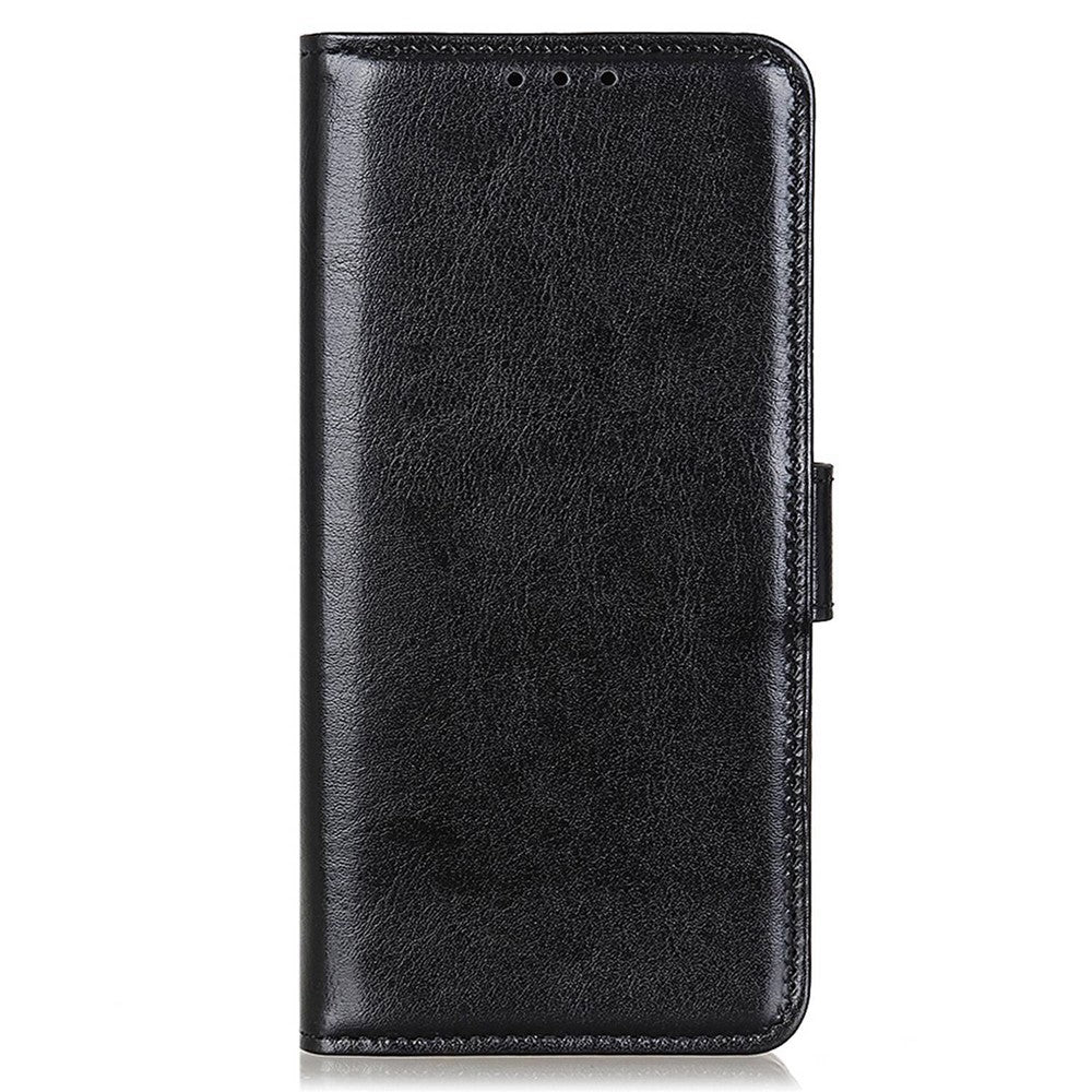 For Xiaomi Redmi Note 12 Pro 5G Crazy Horse Texture PU Leather Magnetic Clasp Cell Phone Cover with Wallet Stand