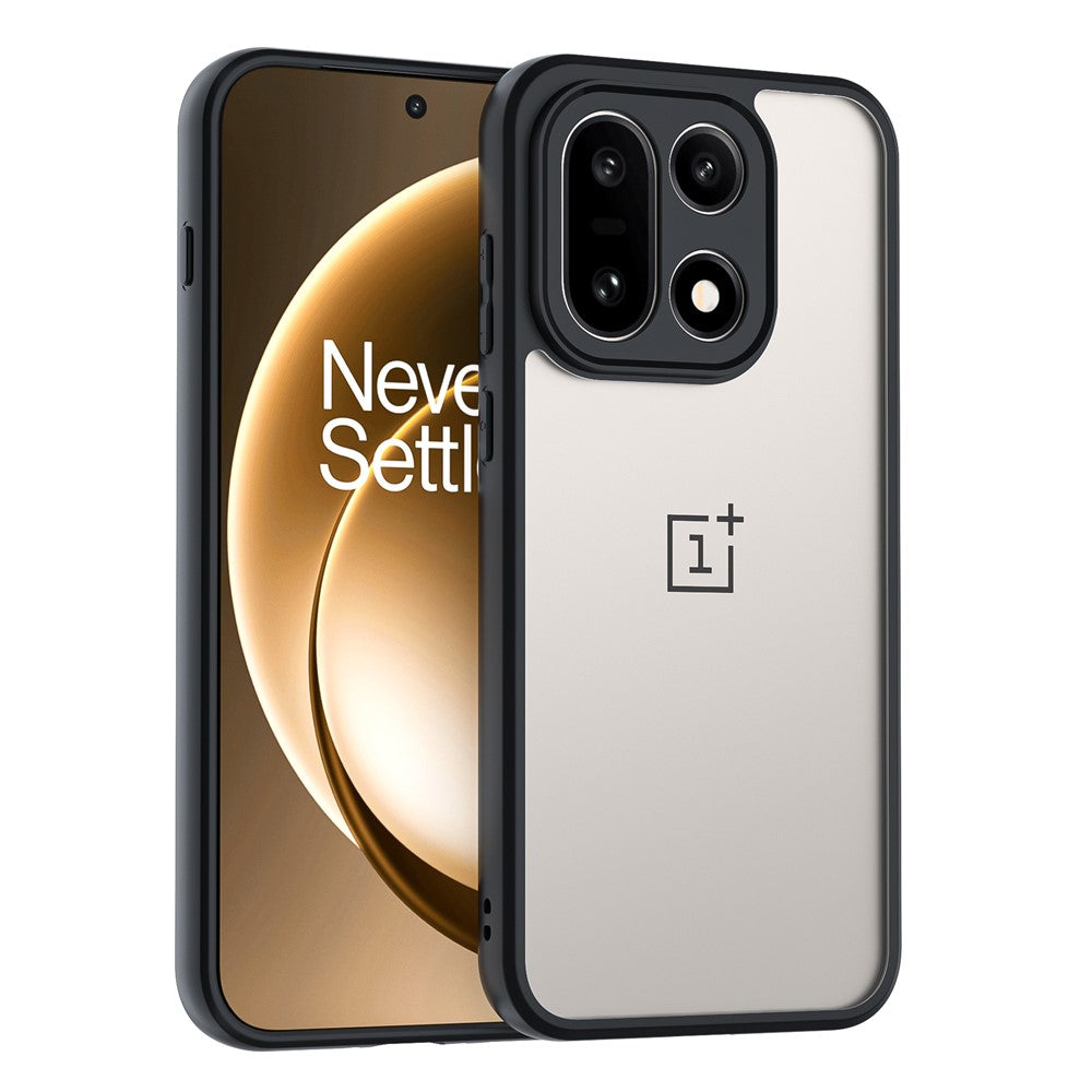 Til OnePlus 15 5G Cover Stødsikkert PC + TPU Gennemsigtigt Telefonbagcover