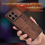 AZNS For Xiaomi Redmi K90 5G  /  Poco F8 Pro 5G Case Protective PU Leather Covered TPU Phone Shell