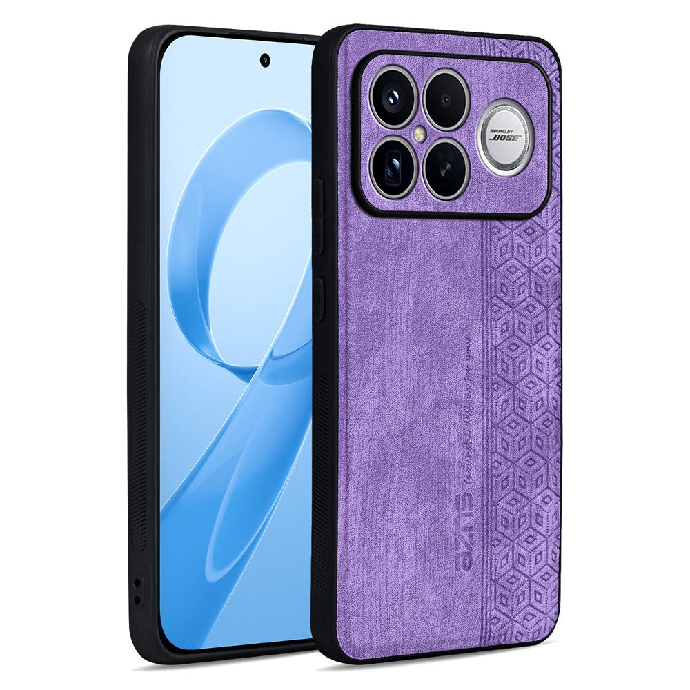 AZNS För Xiaomi Redmi K90 Pro Max 5G / Poco F8 Ultra Skal Skyddande PU-läder TPU mobilskal