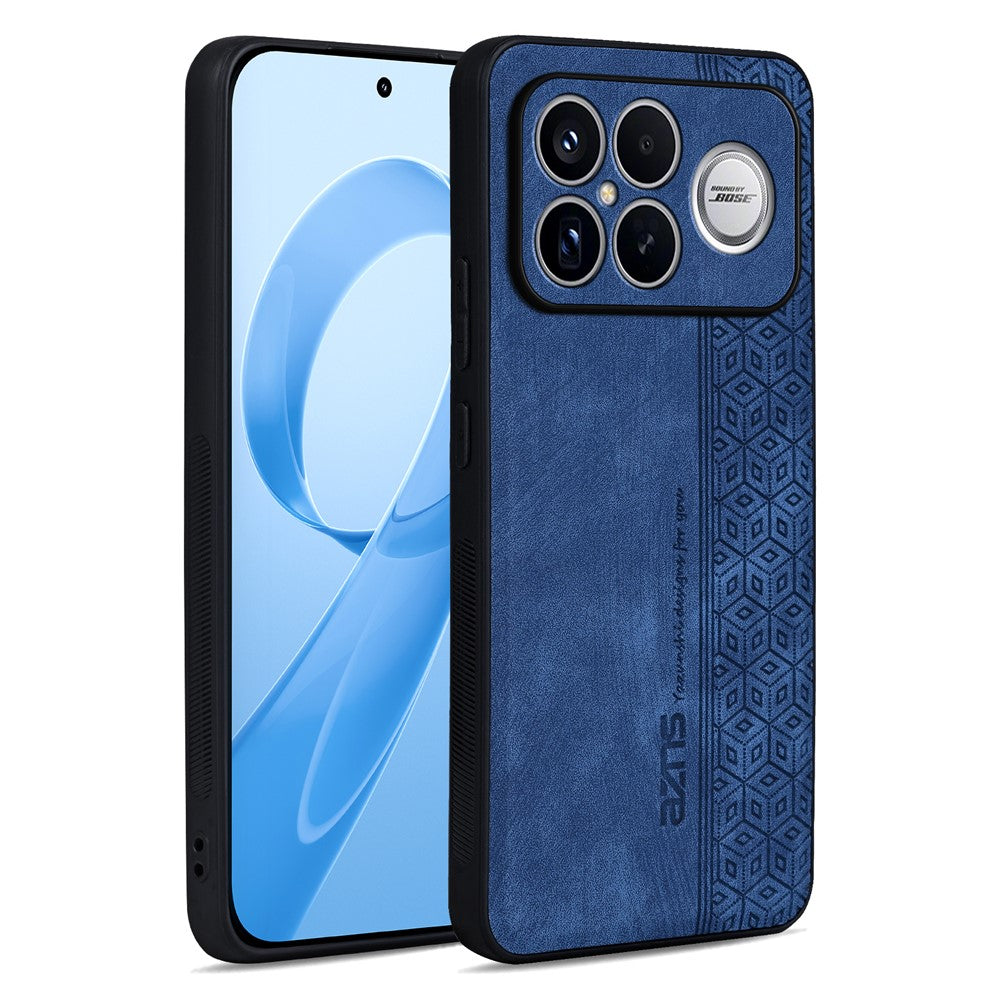 AZNS För Xiaomi Redmi K90 Pro Max 5G / Poco F8 Ultra Skal Skyddande PU-läder TPU mobilskal