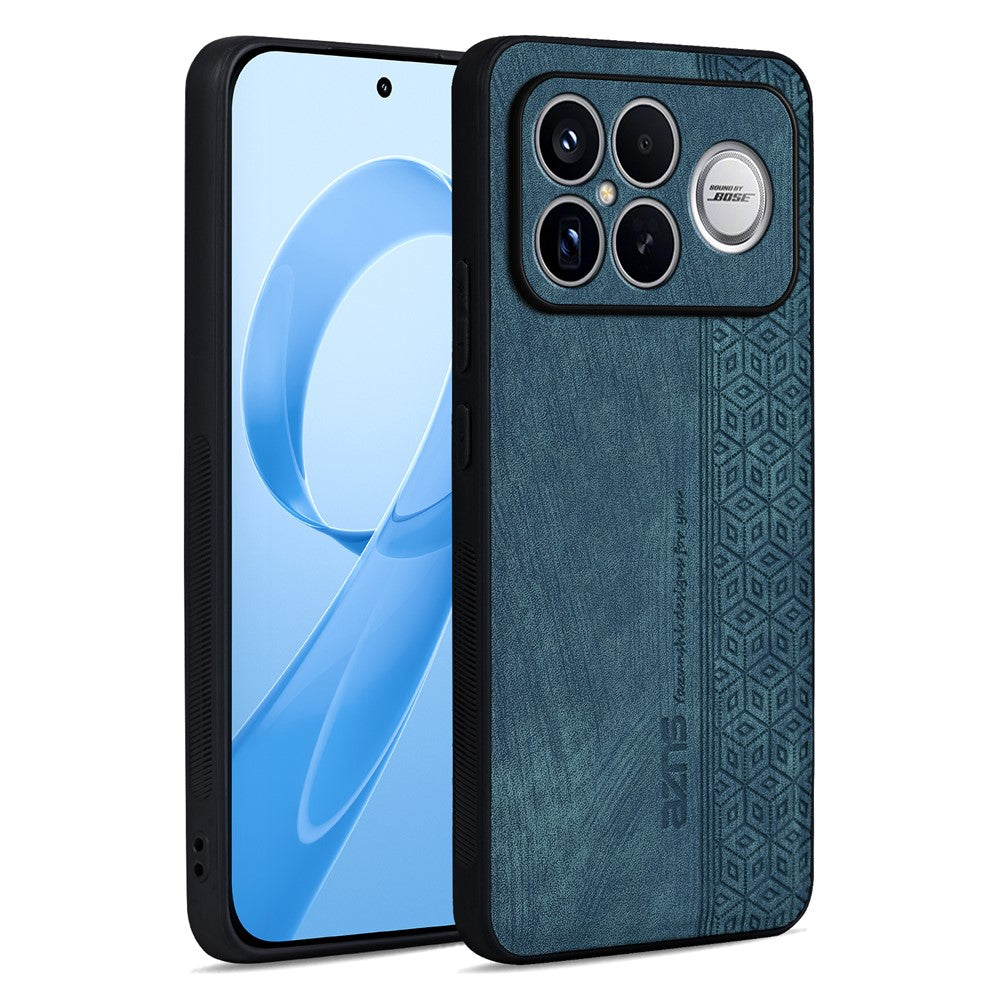 AZNS För Xiaomi Redmi K90 Pro Max 5G / Poco F8 Ultra Skal Skyddande PU-läder TPU mobilskal