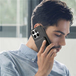 Telefoncover til Honor 400 Smart 5G / 400 Smart 4G / X7d 4G / X7d 5G i stoftekstur læder + PC + TPU RFID-blokerende telefoncover med kortholder