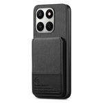 Phone Case for Honor 400 Smart 5G / 400 Smart 4G / X7d 4G / X7d 5G Cloth Texture Leather + PC + TPU RFID Blocking Phone Cover with Card Holder