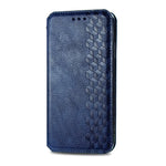 Phone Case for Honor 400 Smart 5G / 400 Smart 4G / X7d 4G / X7d 5G Rhombus Imprint PU Leather Wallet Phone Cover