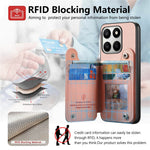 Phone Case for Honor 400 Smart 5G / 400 Smart 4G / X7d 4G / X7d 5G RFID Blocking Card Holder Jeans Cloth Texture Leather Back Cover with Elastic Wristband