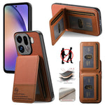 For Oppo Find X9 Pro 5G Case Cloth Texture Leather + PC + TPU RFID Blocking Phone Cover with Card Holder