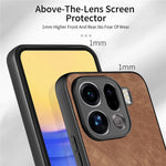 For Oppo Find X9 Pro 5G Case Shockproof Slim Retro Leather Phone Back Cover