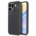 For Oppo Find X9 Pro 5G Case Shockproof Slim Retro Leather Phone Back Cover